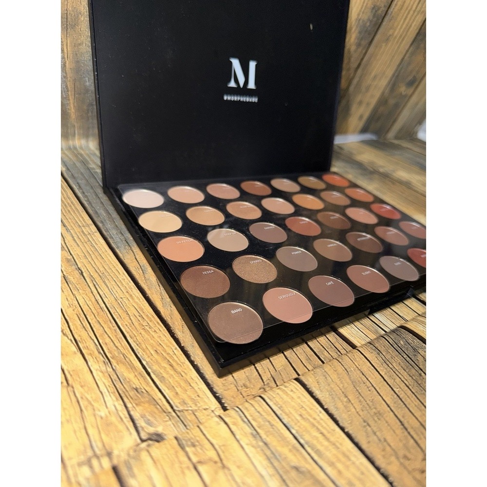 Morphe 35O Nature Glow Artistry Palette 35 Eyeshadow Shades Matte Shimmer Warm - Picture 7 of 11